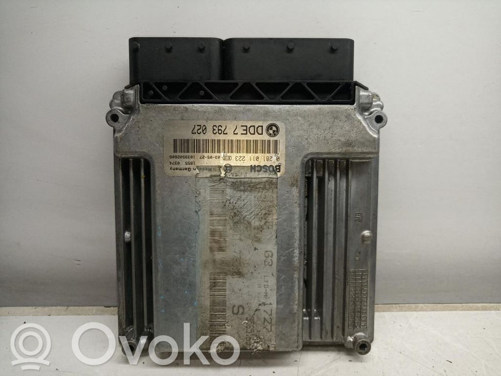 BMW 3 E46 Engine control unit/module ECU 