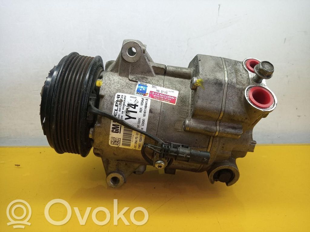 Opel Astra J Ilmastointilaitteen kompressorin pumppu (A/C) 