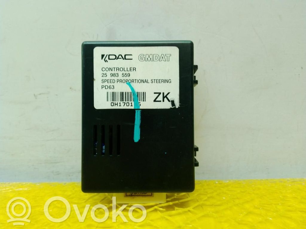 Chevrolet Meriva Engine control unit/module 