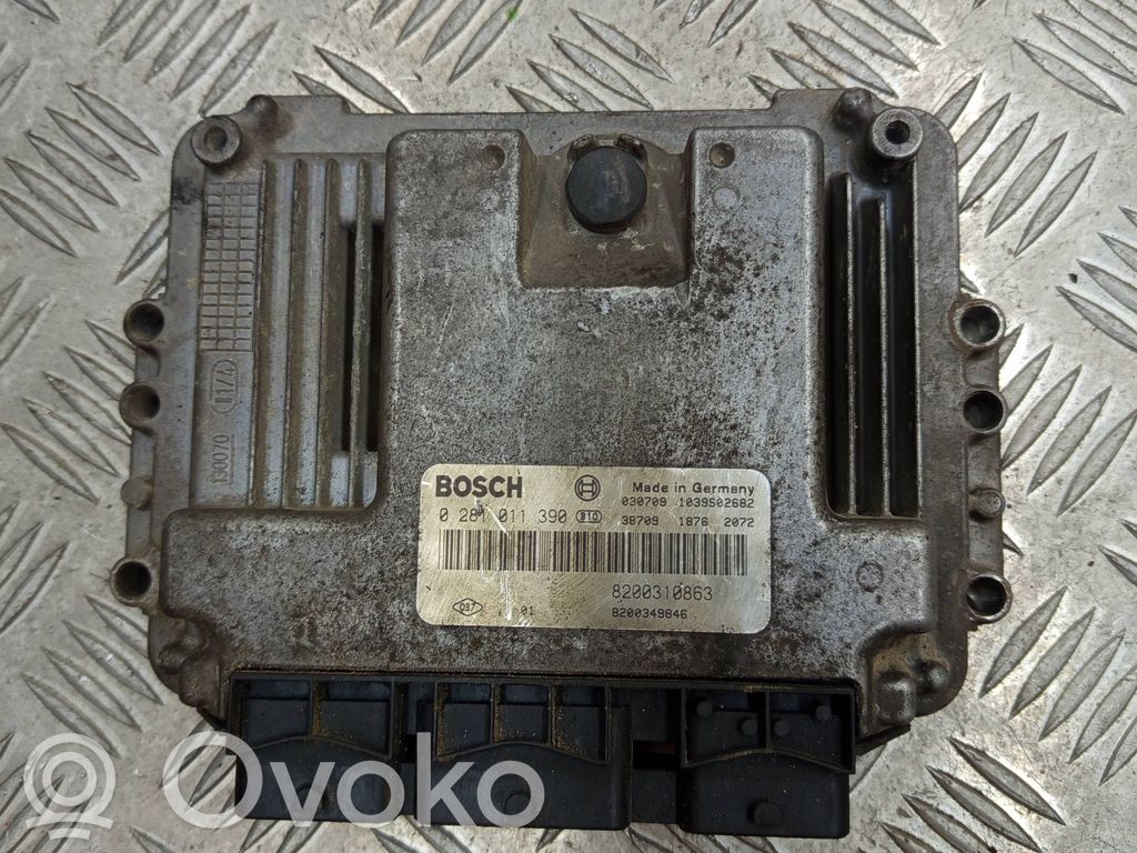 Renault Scenic II -  Grand scenic II Unitate/modul de control motor 
