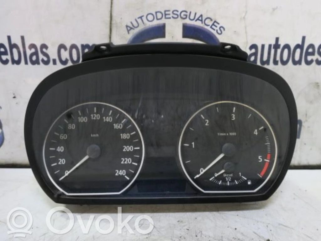 BMW 1 E81 E87 Speedometer (instrument cluster) 