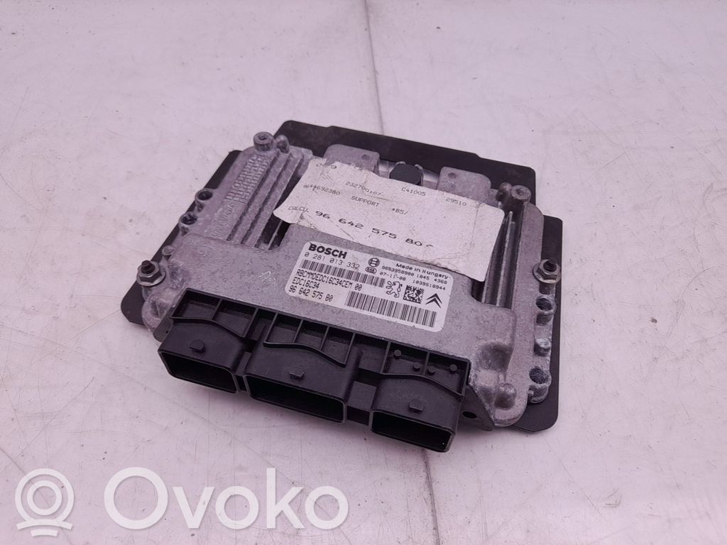 Unidad de control/módulo del motor   9664257580,0281013332