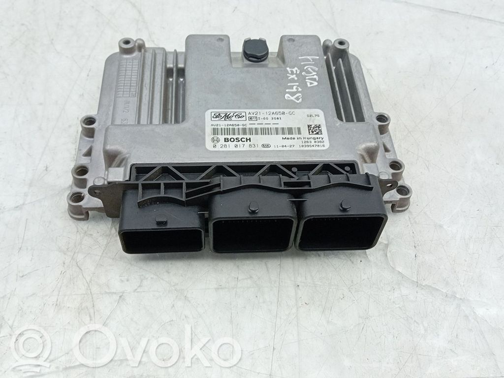 Ford Fiesta Engine control unit/module 
