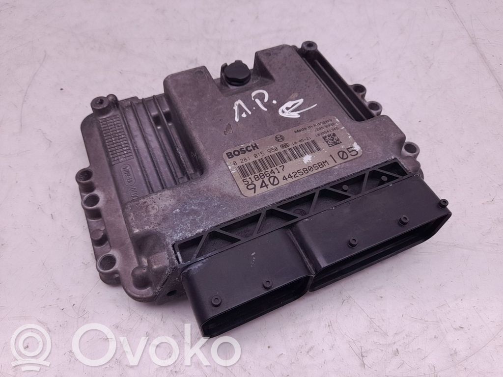 Engine control unit/module   0281015950,51886417