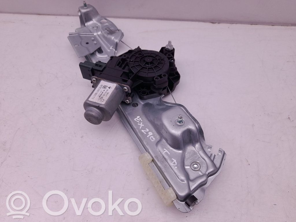 Renault Megane IV Meccanismo di sollevamento del finestrino posteriore senza motorino