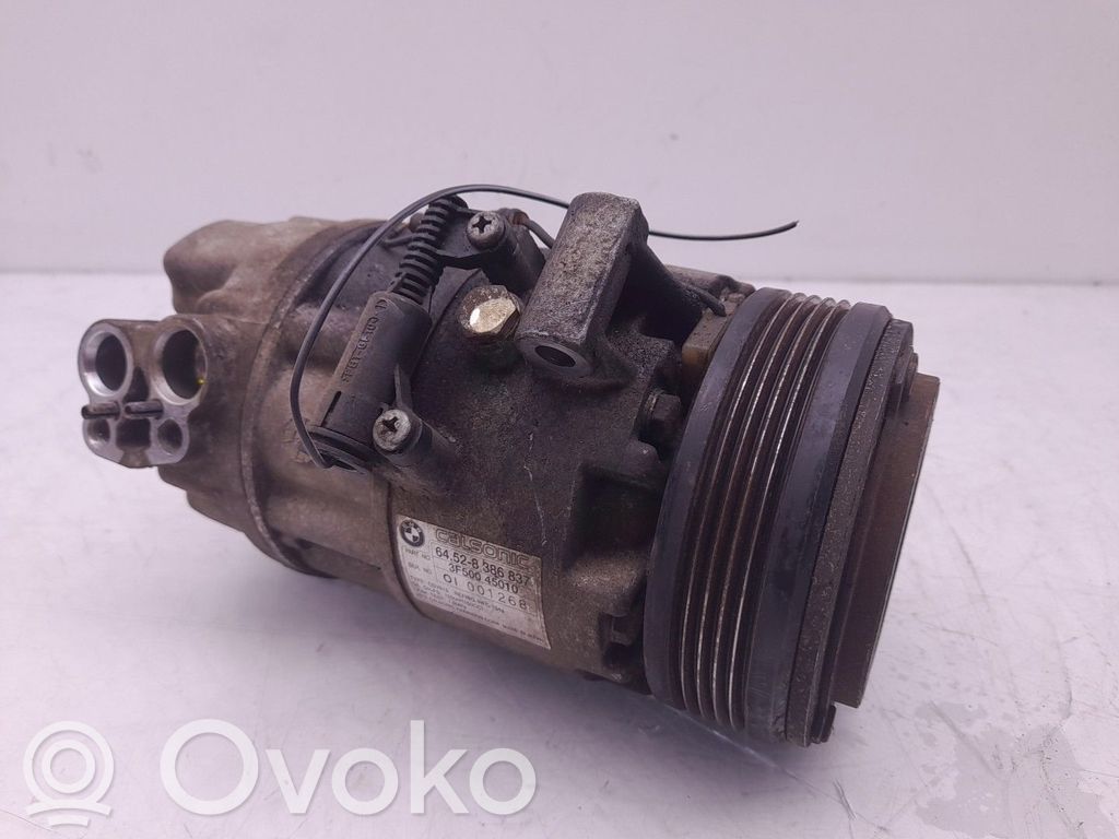 BMW 3 E46 Compresor (bomba) del aire acondicionado (A/C)) 
