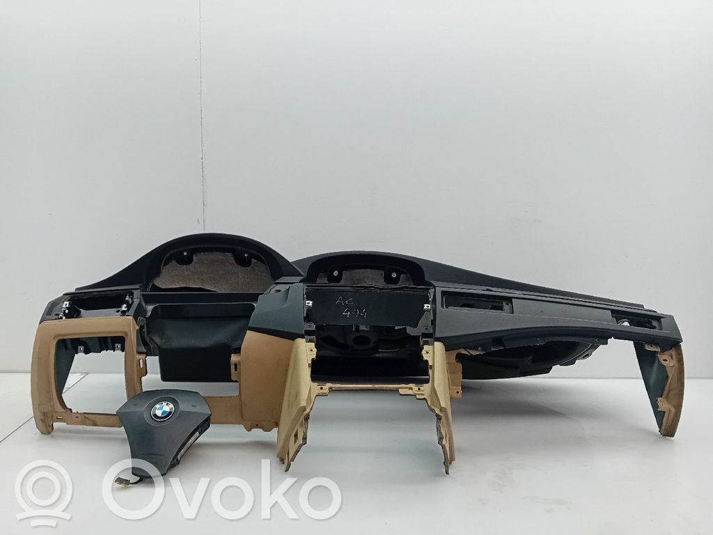 BMW 5 E60 E61 Poduszki powietrzne Airbag / Komplet 
