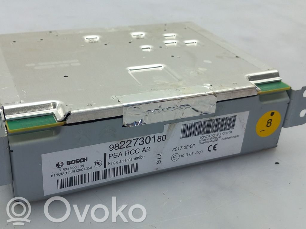 Peugeot 208 I Unitate principală radio/CD/DVD/GPS 