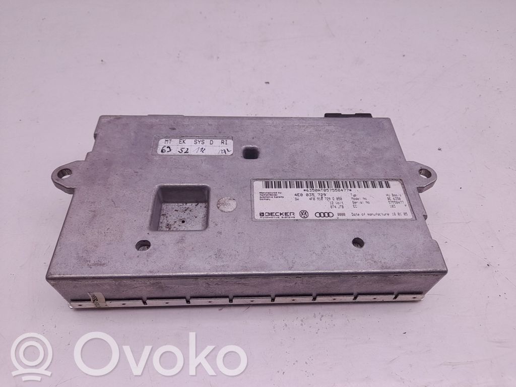 GPS-navigaation ohjainlaite/moduuli   4E0035729