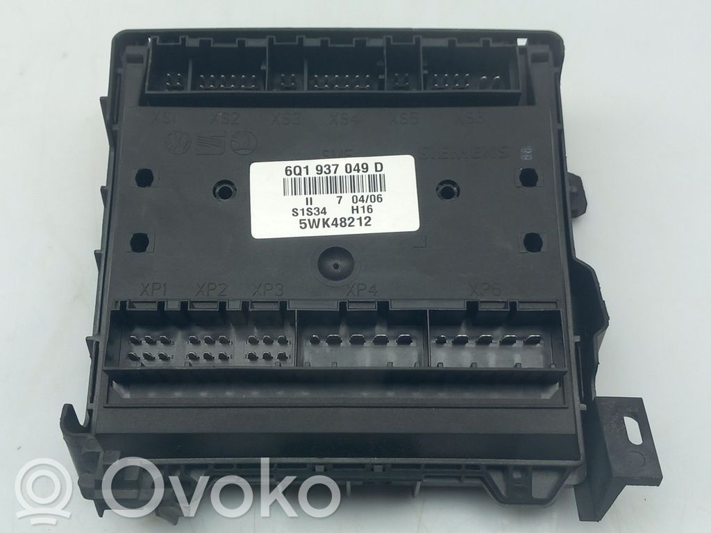 Autres unités de commande / modules   6Q1937049D,S1S34H16