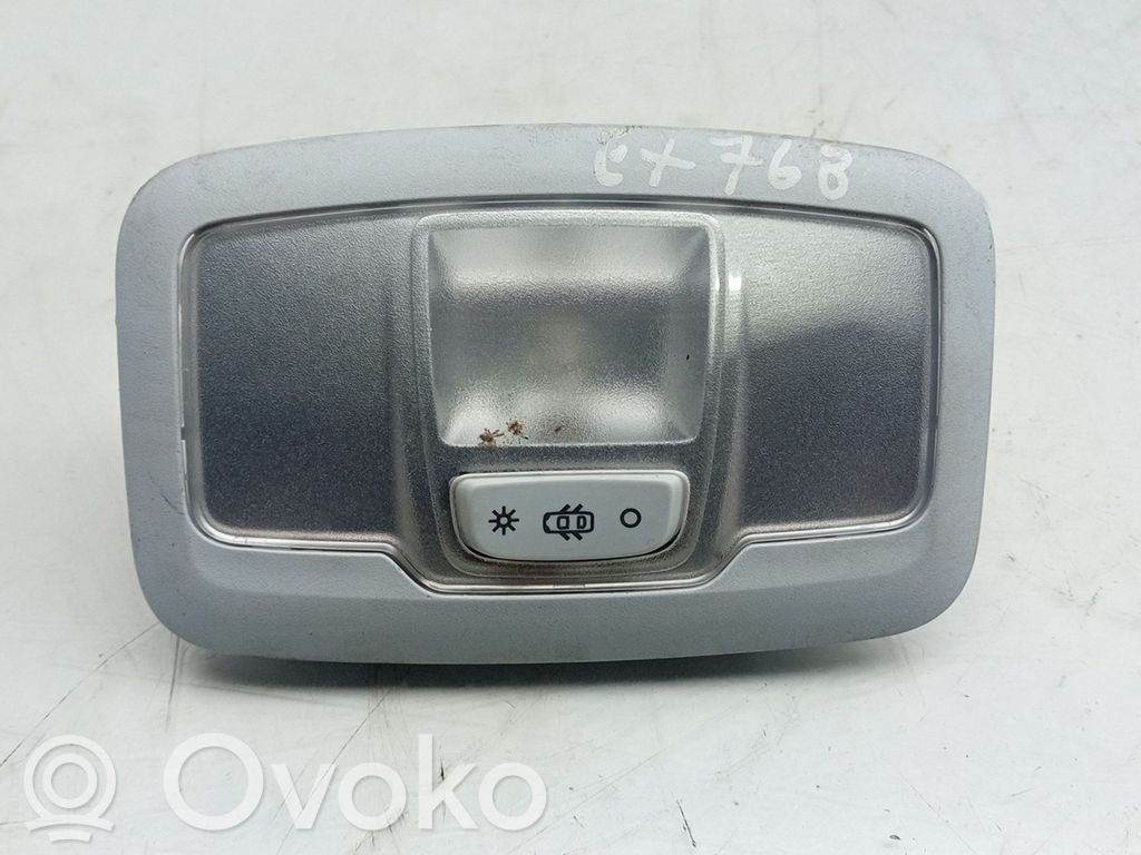 Peugeot 308 Rivestimento della console di illuminazione installata sul rivestimento del tetto 