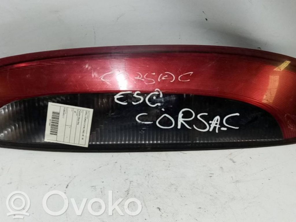 Opel Corsa C Luci posteriori del portellone del bagagliaio