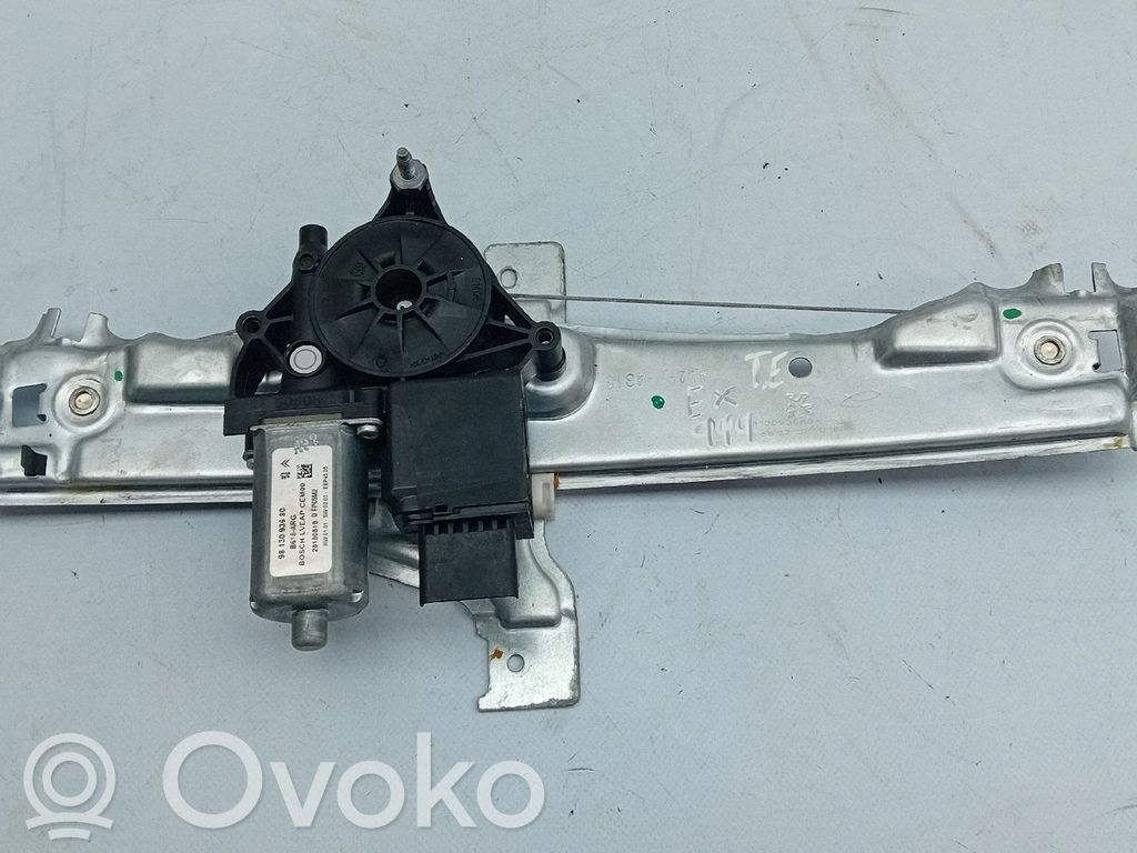 Citroen C3 Meccanismo di sollevamento del finestrino posteriore senza motorino