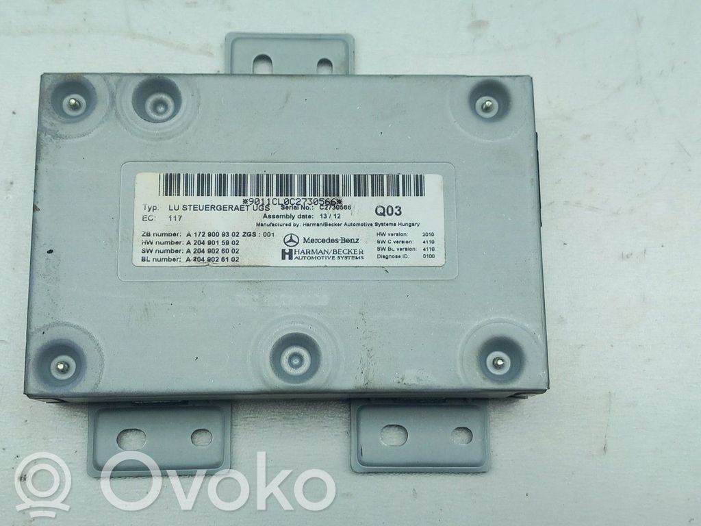 Altre centraline/moduli   A2049015902
