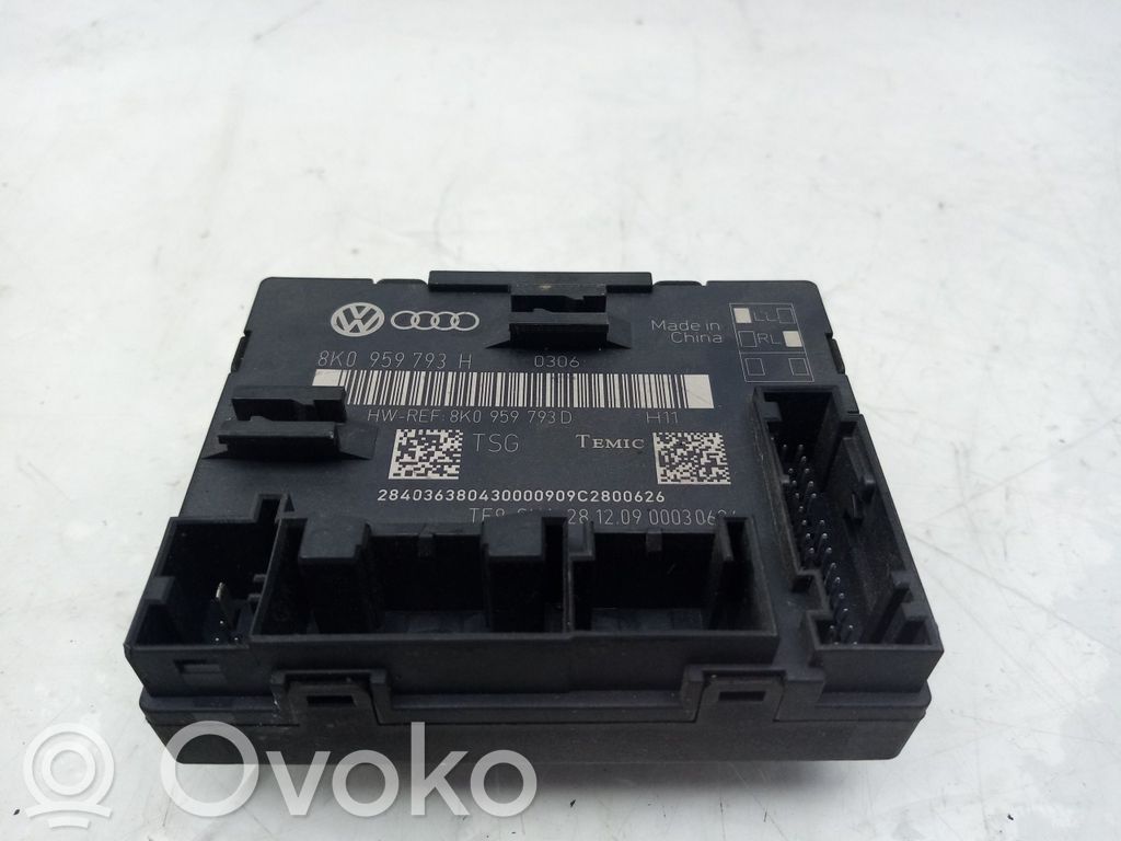 Muut ohjainlaitteet/moduulit   8K0959793H