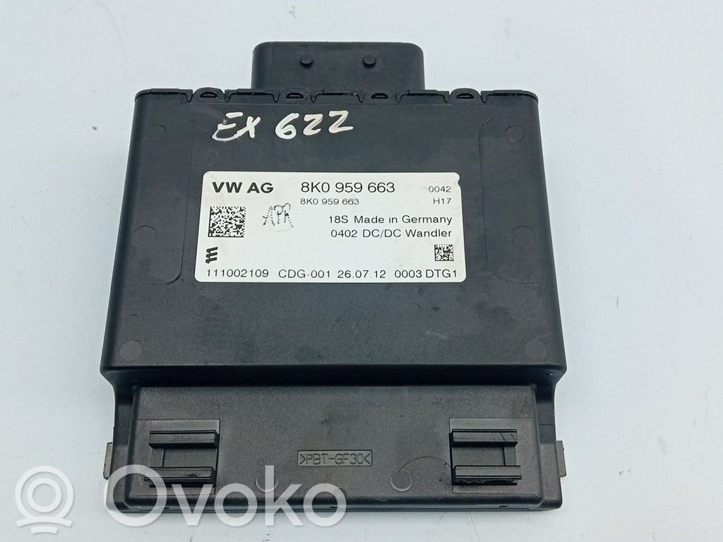 Audi A4 S4 B8 8K Autres unités de commande / modules