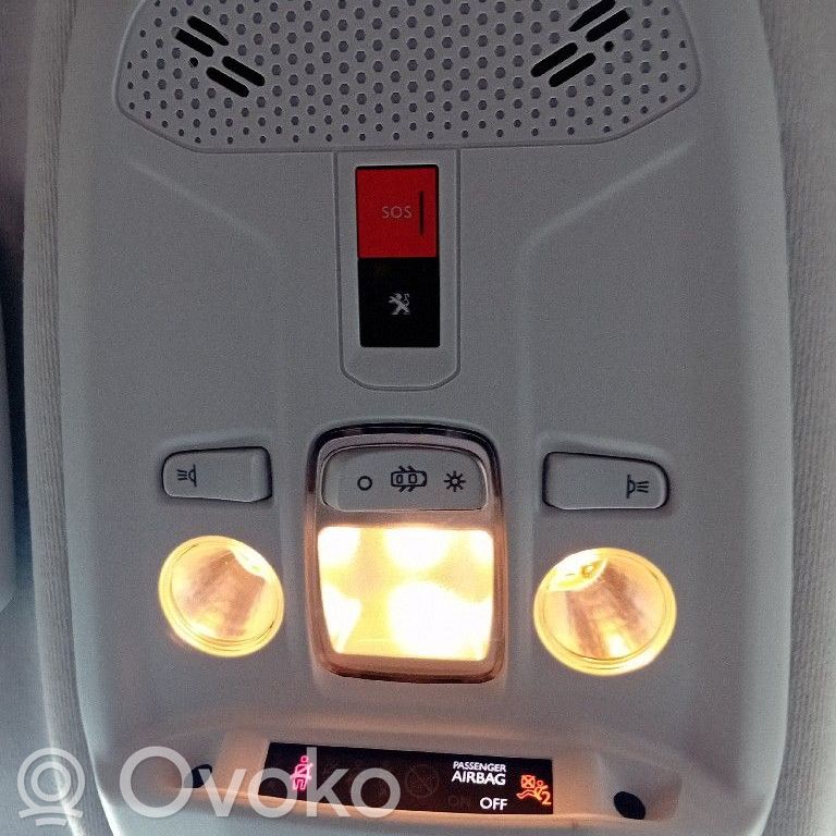 Peugeot 208 II Garniture de console d'éclairage de ciel de toit 