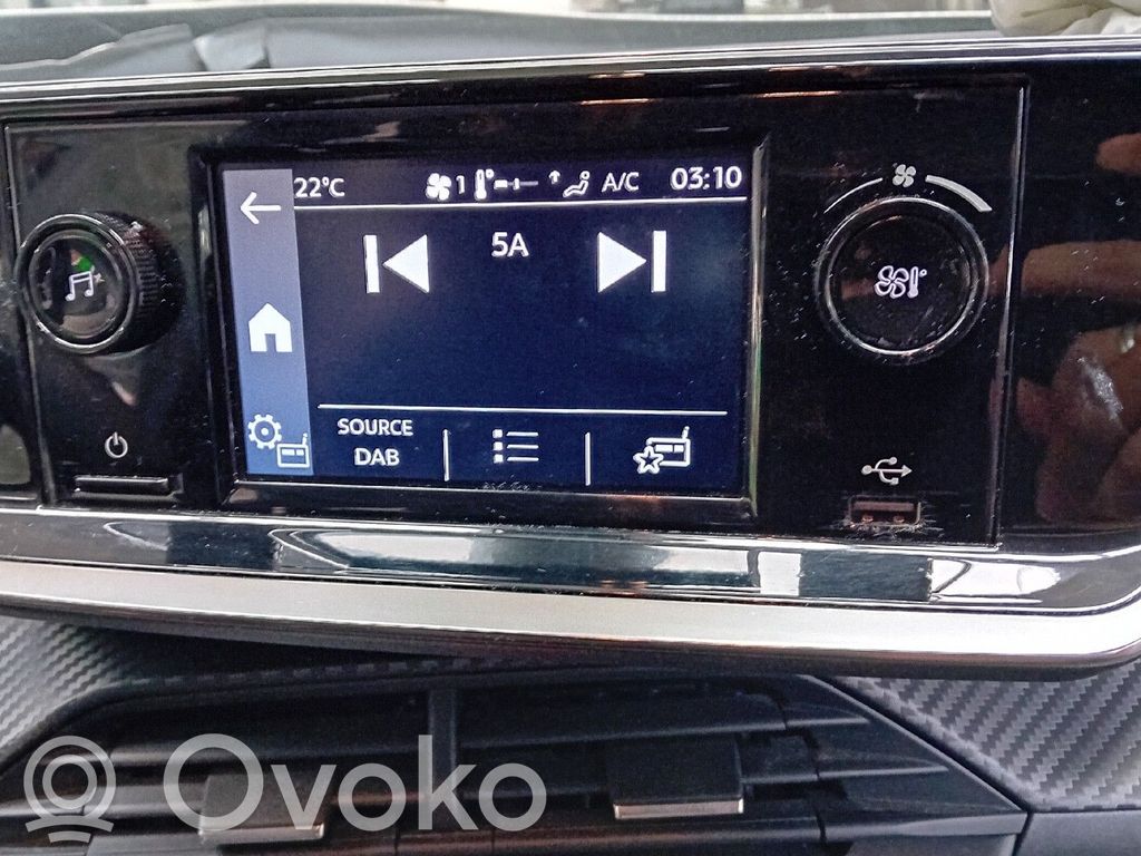 Peugeot 208 II Ecran/afișaj/ecran mic 