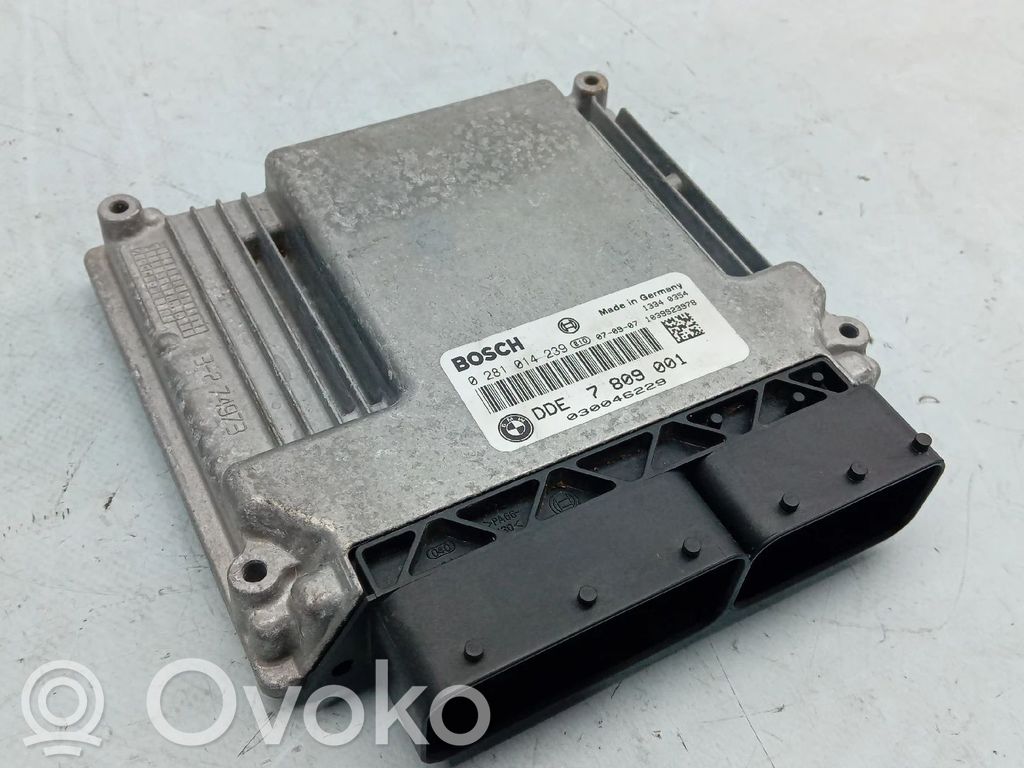 BMW 3 E90 E91 Unitate/modul de control motor 