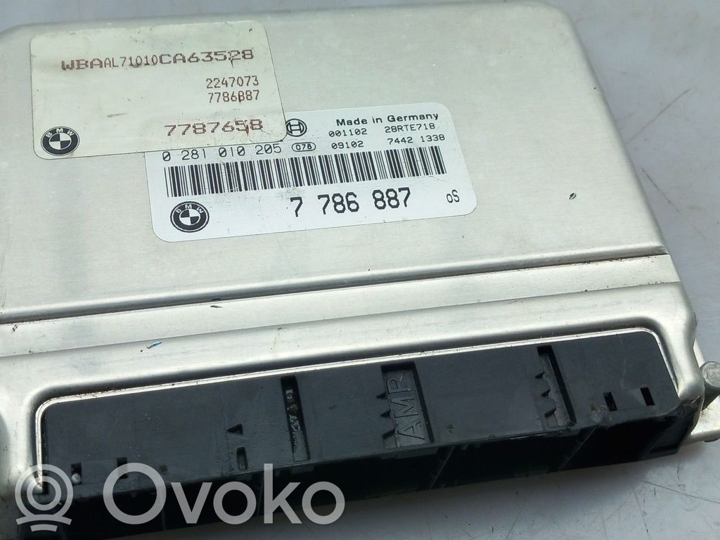 Unidad de control/módulo del motor   7786887