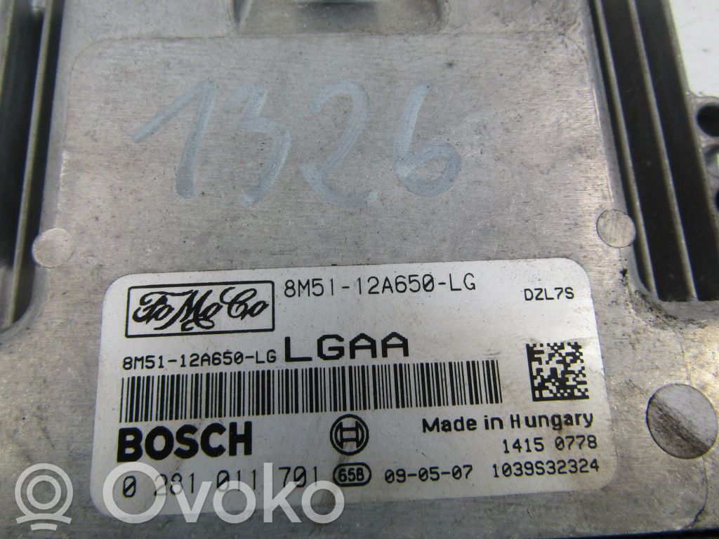 Ford Fusion Engine control unit/module ECU 