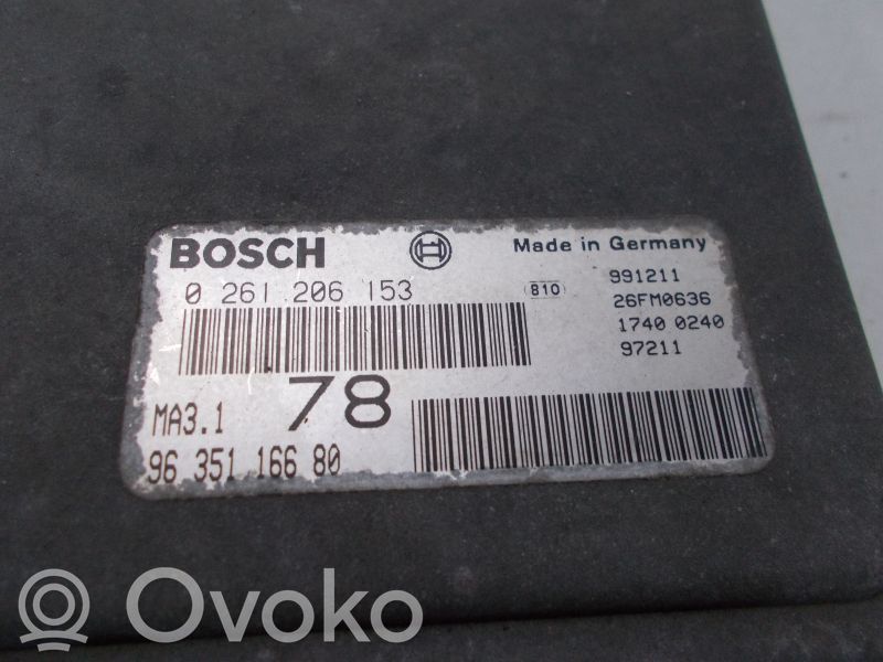 Peugeot 106 Engine control unit/module ECU 