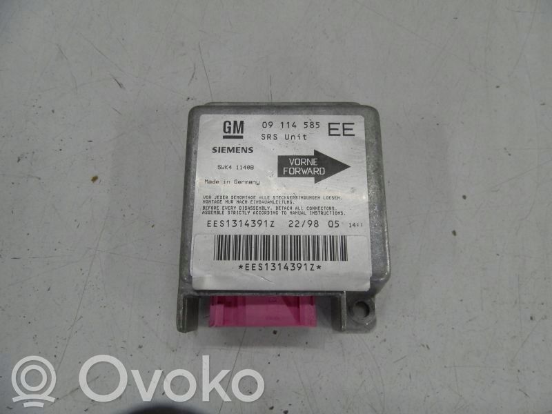 Opel Corsa B Airbag control unit/module 