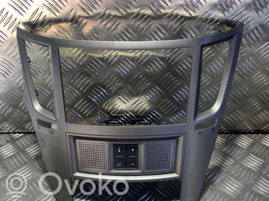 Console centrale, commande chauffage/clim