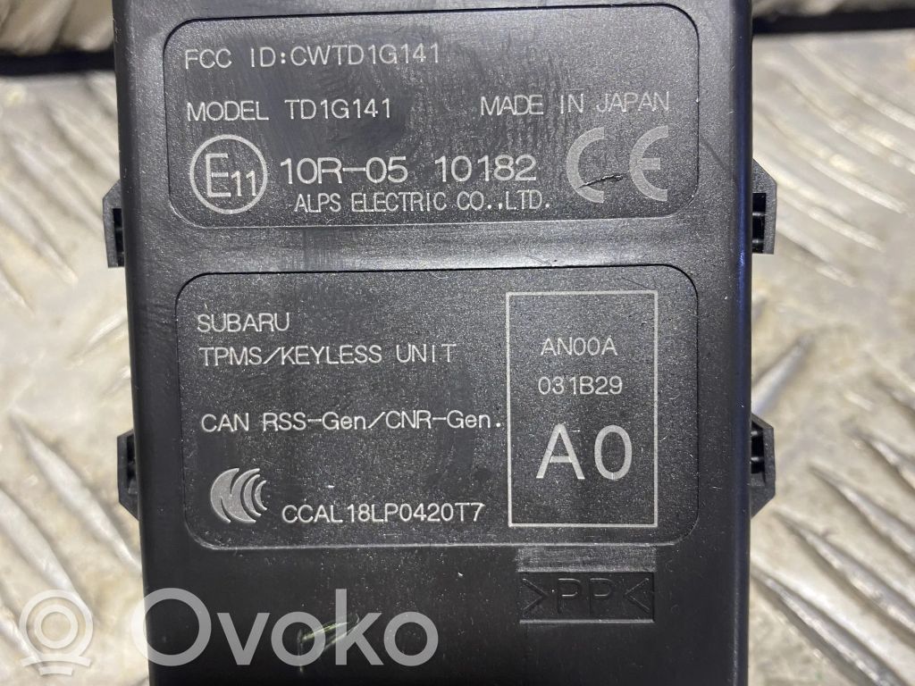Subaru Outback (BT) Alte unități/module de control 