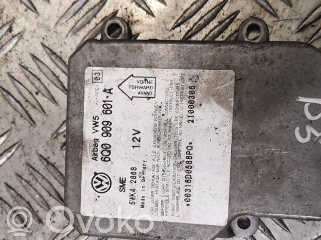 Airbag control unit/module   6Q0909601A