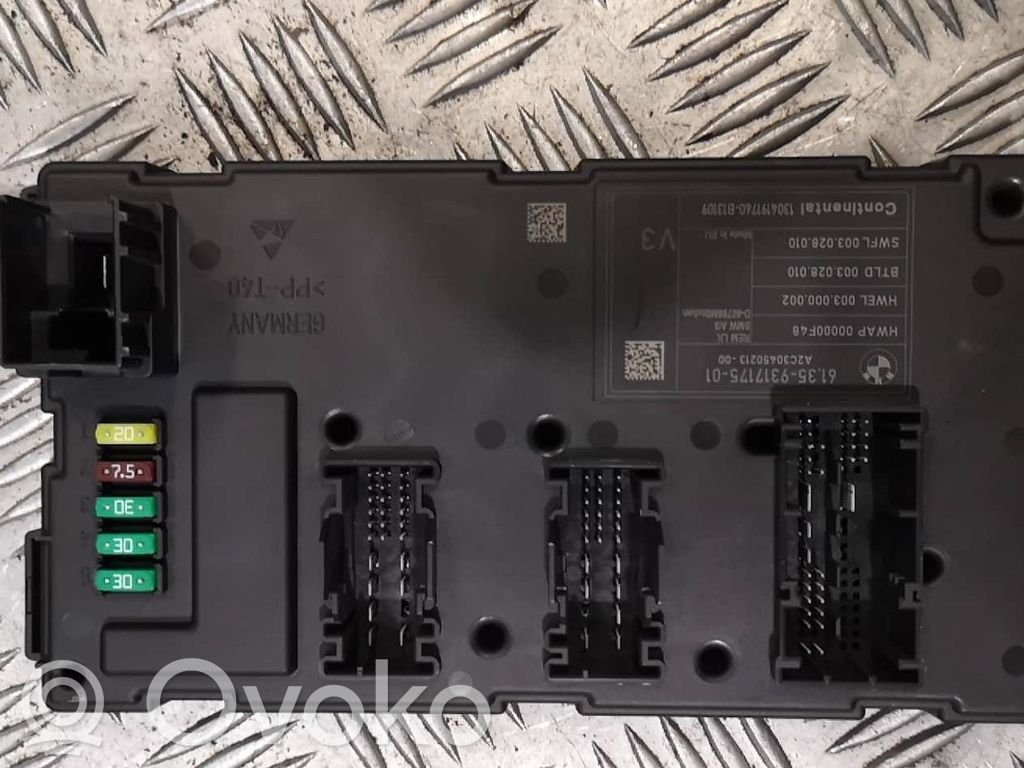 BMW 3 F30 F35 F31 Comfort/convenience module 
