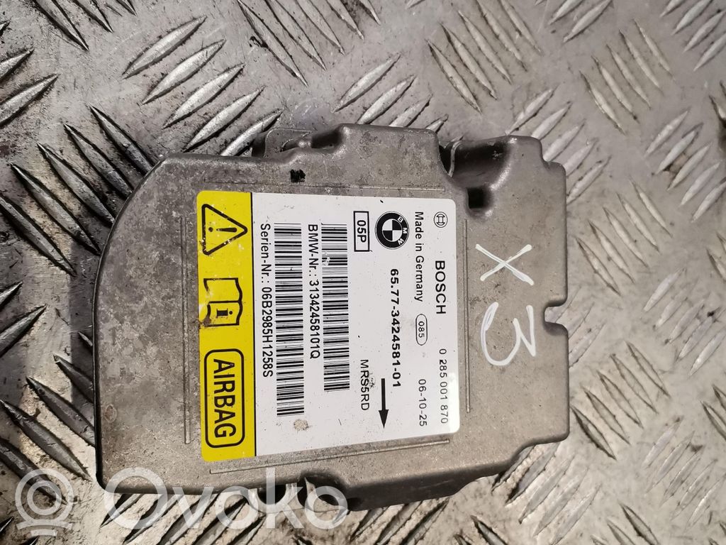 BMW X3 E83 Airbag control unit/module 