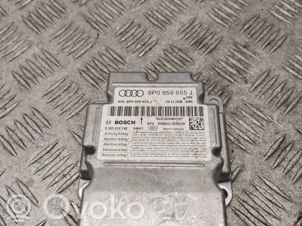 Airbag control unit/module   8P0959655J