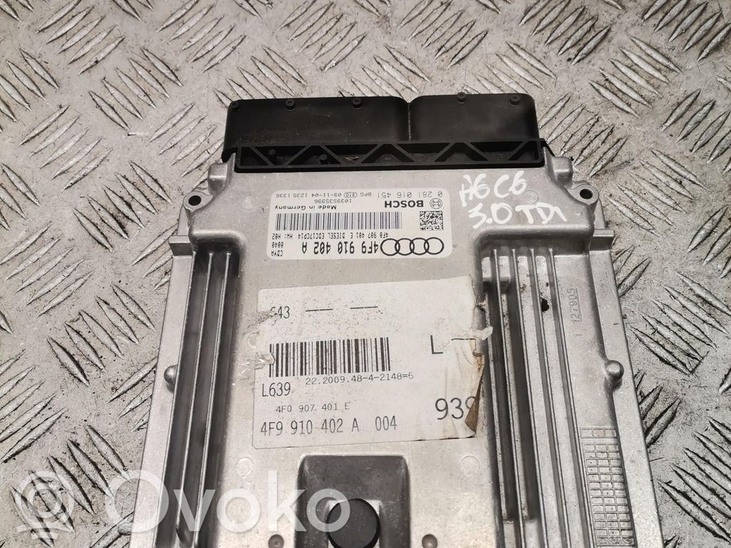 Audi A6 S6 C6 4F Engine control unit/module 