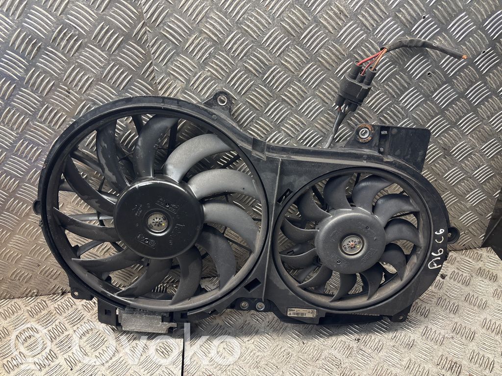 Audi A6 S6 C6 4F Elektrisks radiatoru ventilators 