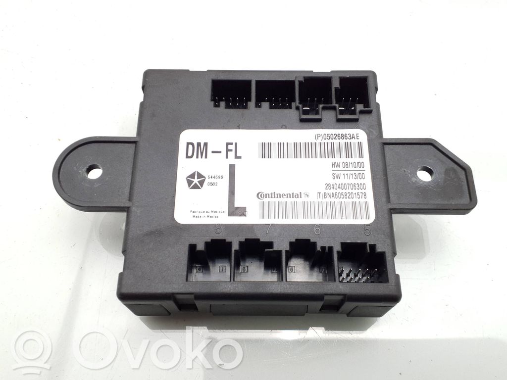 Lancia Voyager Unité de commande module de porte 