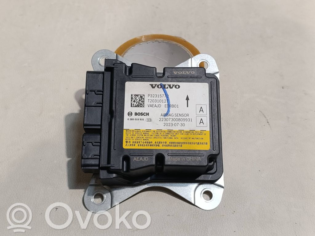 Polestar 2 Airbag control unit/module 