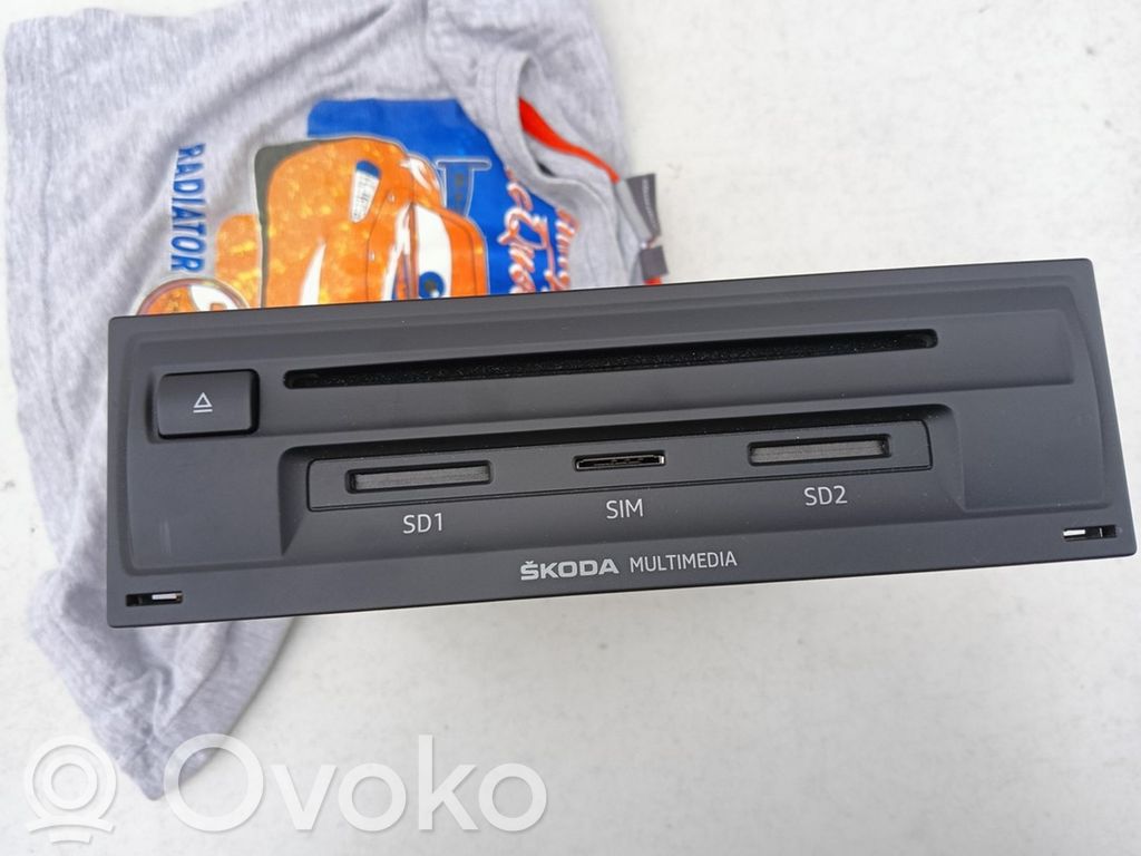 Skoda Superb B8 (3V) Stacja multimedialna GPS / CD / DVD 