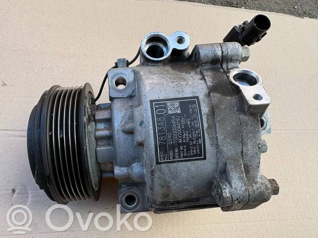 Air conditioning (A/C) compressor (pump)   7813A801