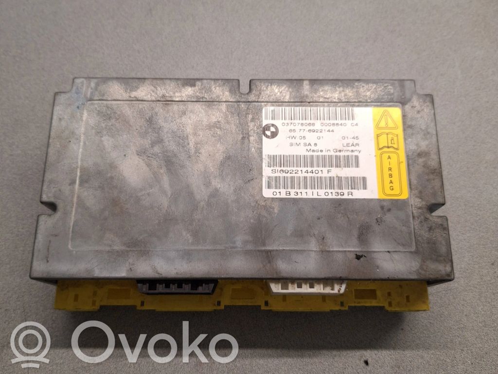 BMW 7 E65 E66 Airbag control unit/module 