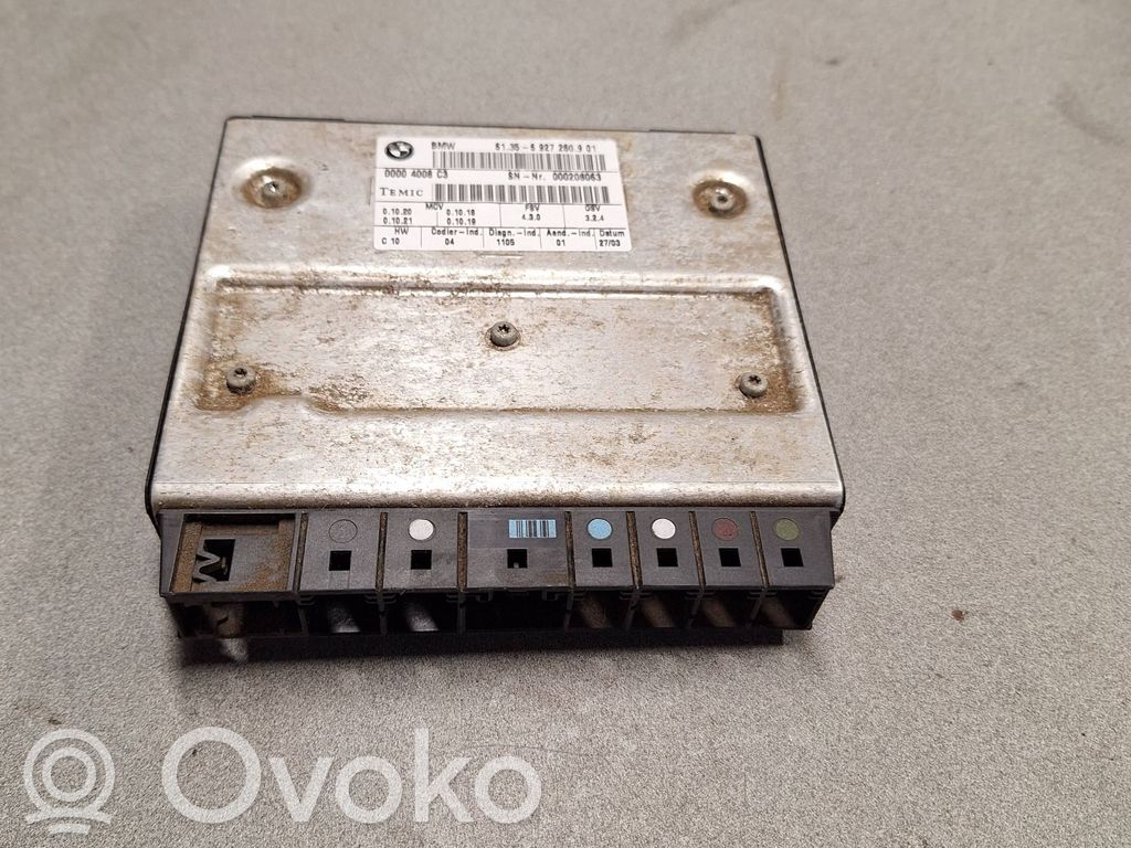 BMW 5 E60 E61 Komforto modulis 