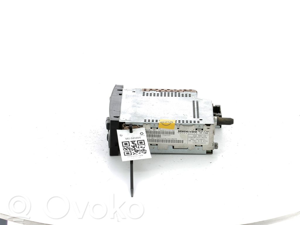 Citroen Berlingo Panel / Radioodtwarzacz CD/DVD/GPS 
