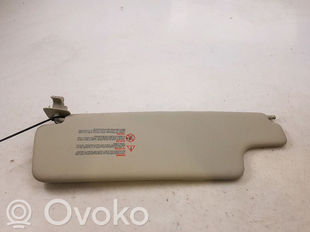 Renault Vel Satis Sun visor 