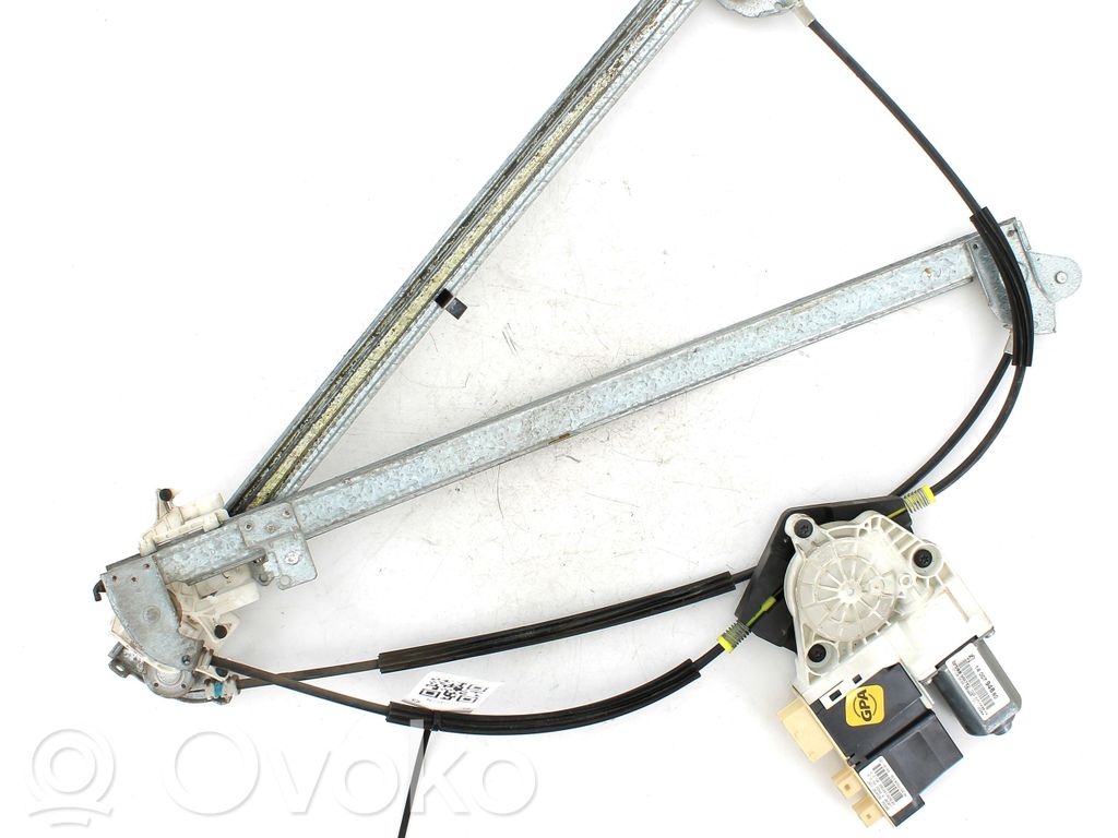 Peugeot 807 Front door window regulator with motor 