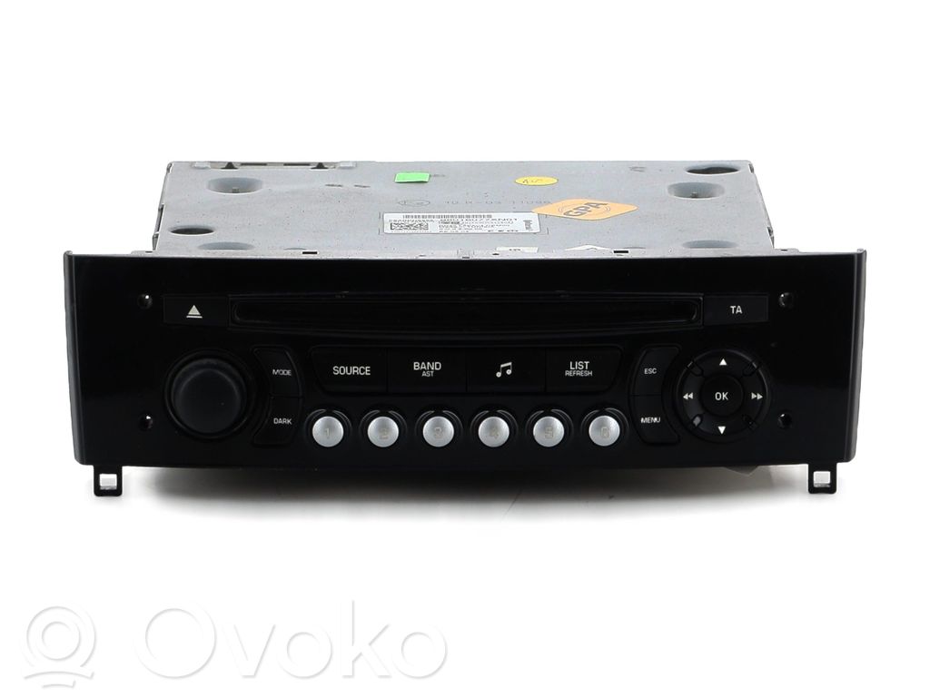 Peugeot 308 Panel / Radioodtwarzacz CD/DVD/GPS 