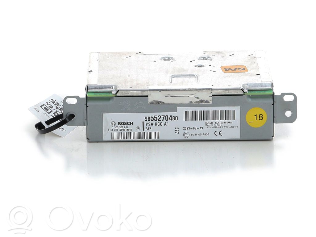 Panel / Radioodtwarzacz CD/DVD/GPS   9855270480,B08694F