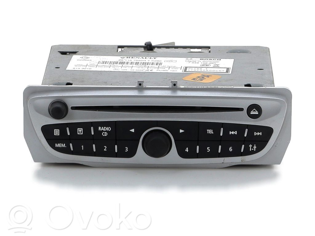 Panel / Radioodtwarzacz CD/DVD/GPS   281152936R,V12929L