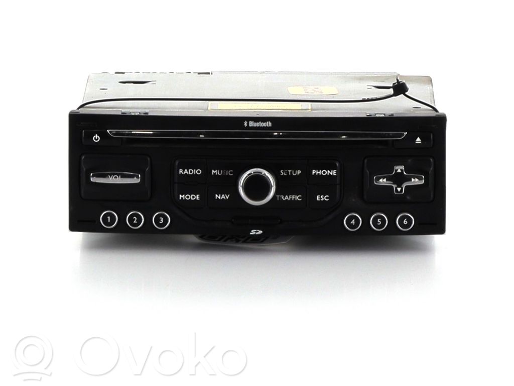 Citroen Berlingo Panel / Radioodtwarzacz CD/DVD/GPS 
