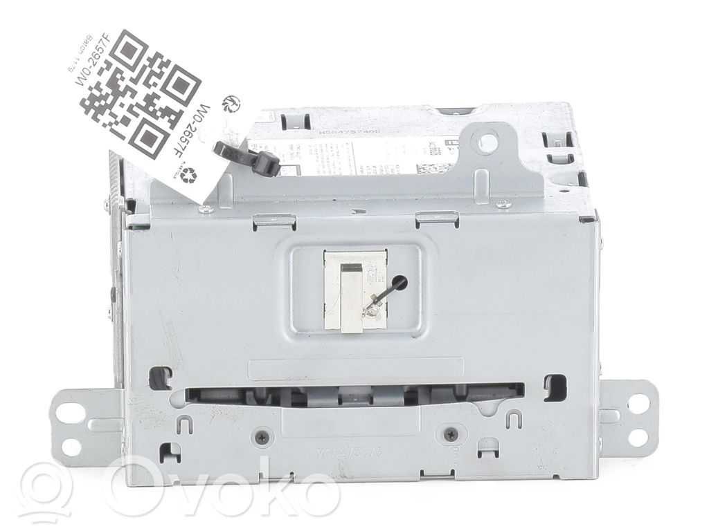 Panel / Radioodtwarzacz CD/DVD/GPS   84046056,W02657F