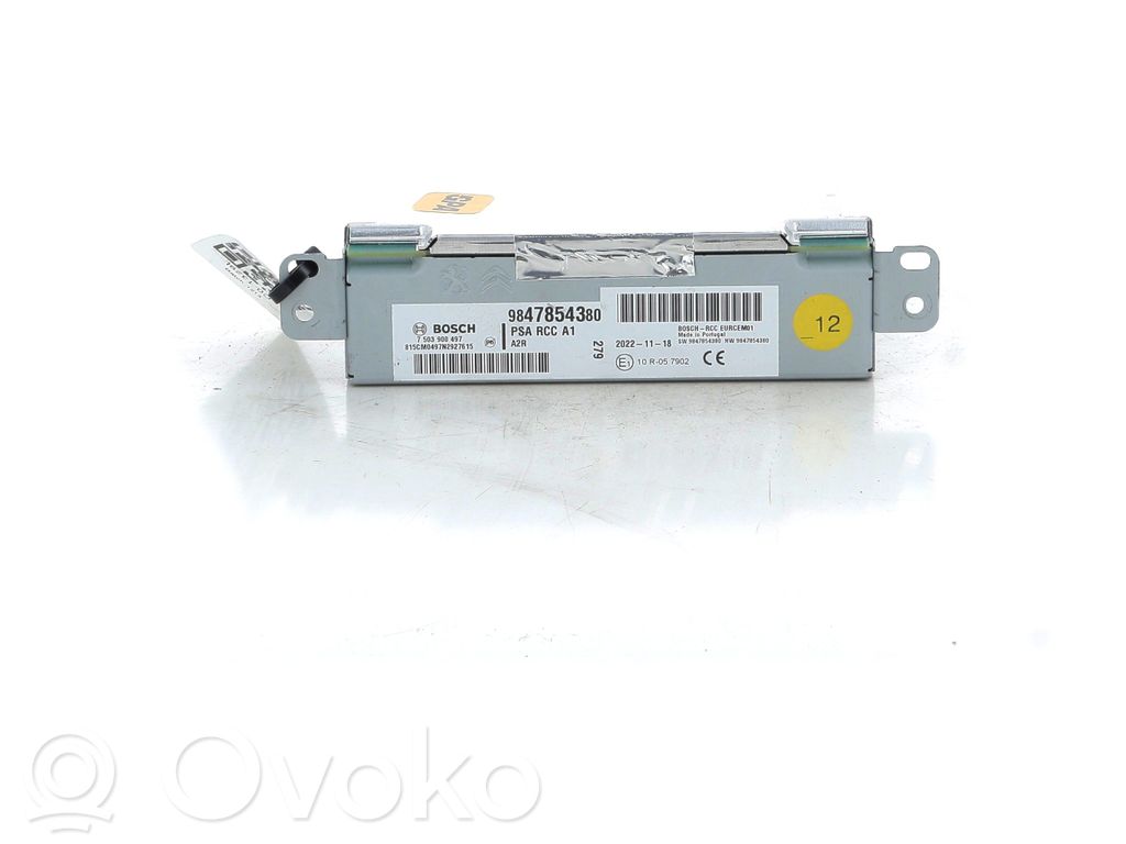 Peugeot 208 II Unitate principală radio/CD/DVD/GPS